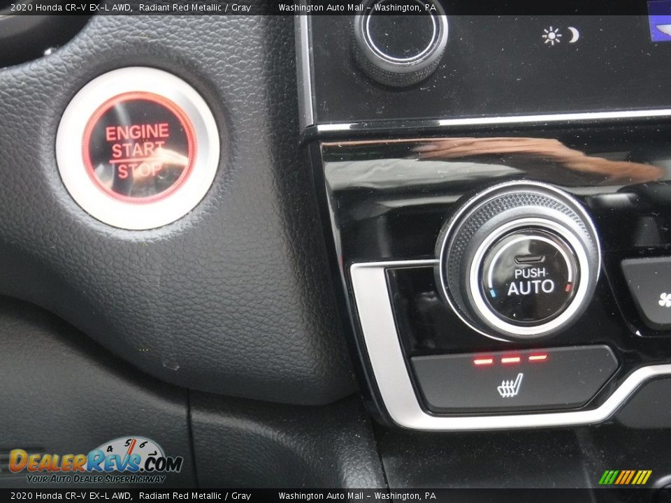 2020 Honda CR-V EX-L AWD Radiant Red Metallic / Gray Photo #19