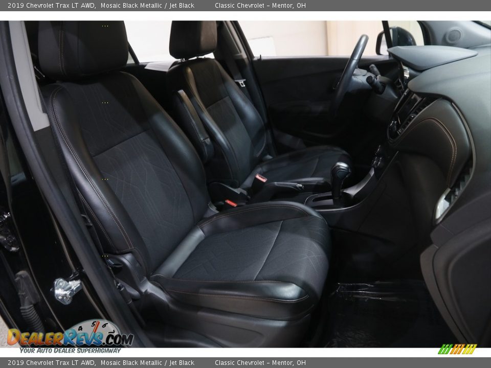 2019 Chevrolet Trax LT AWD Mosaic Black Metallic / Jet Black Photo #14