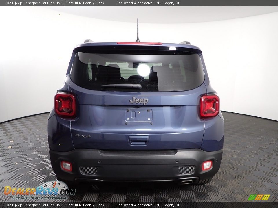 2021 Jeep Renegade Latitude 4x4 Slate Blue Pearl / Black Photo #10