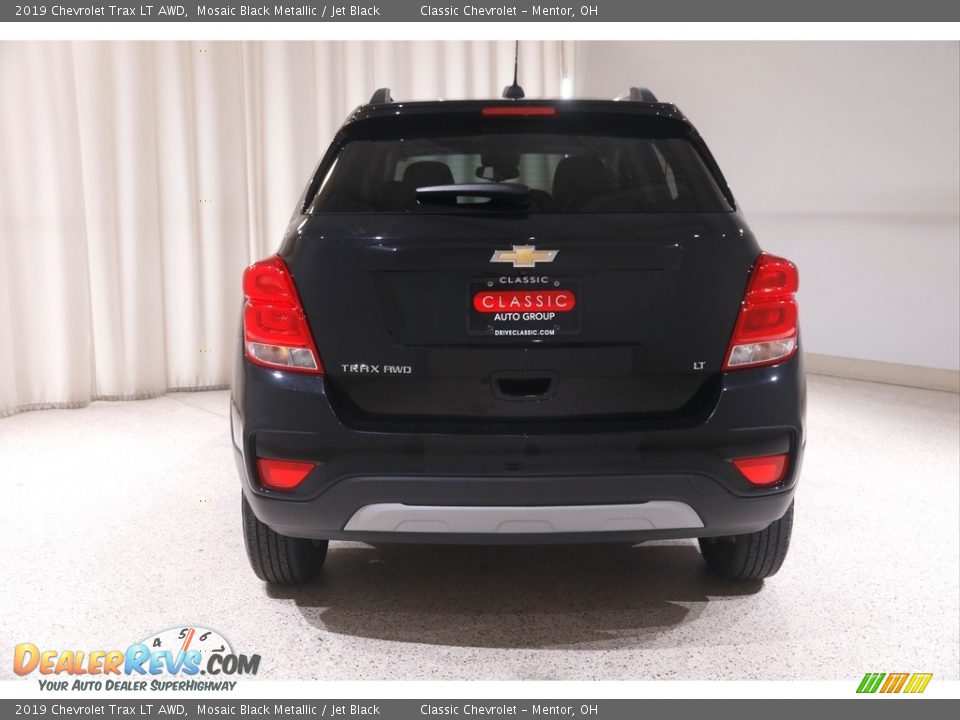 2019 Chevrolet Trax LT AWD Mosaic Black Metallic / Jet Black Photo #17