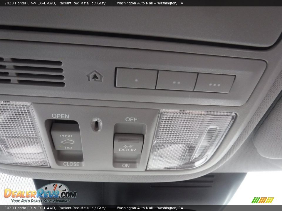 2020 Honda CR-V EX-L AWD Radiant Red Metallic / Gray Photo #24