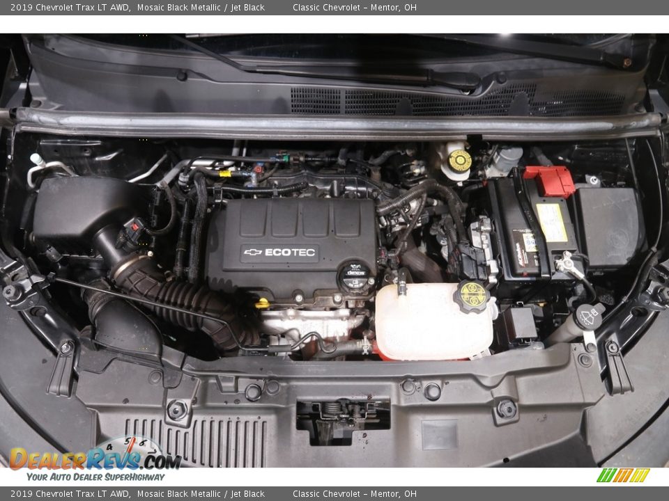 2019 Chevrolet Trax LT AWD Mosaic Black Metallic / Jet Black Photo #18