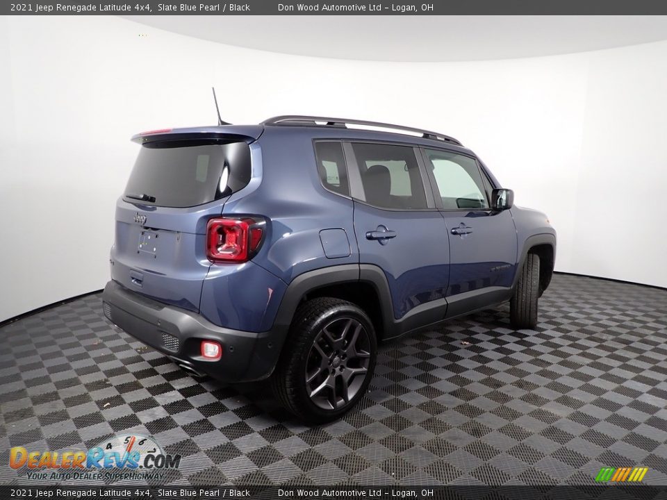 2021 Jeep Renegade Latitude 4x4 Slate Blue Pearl / Black Photo #13