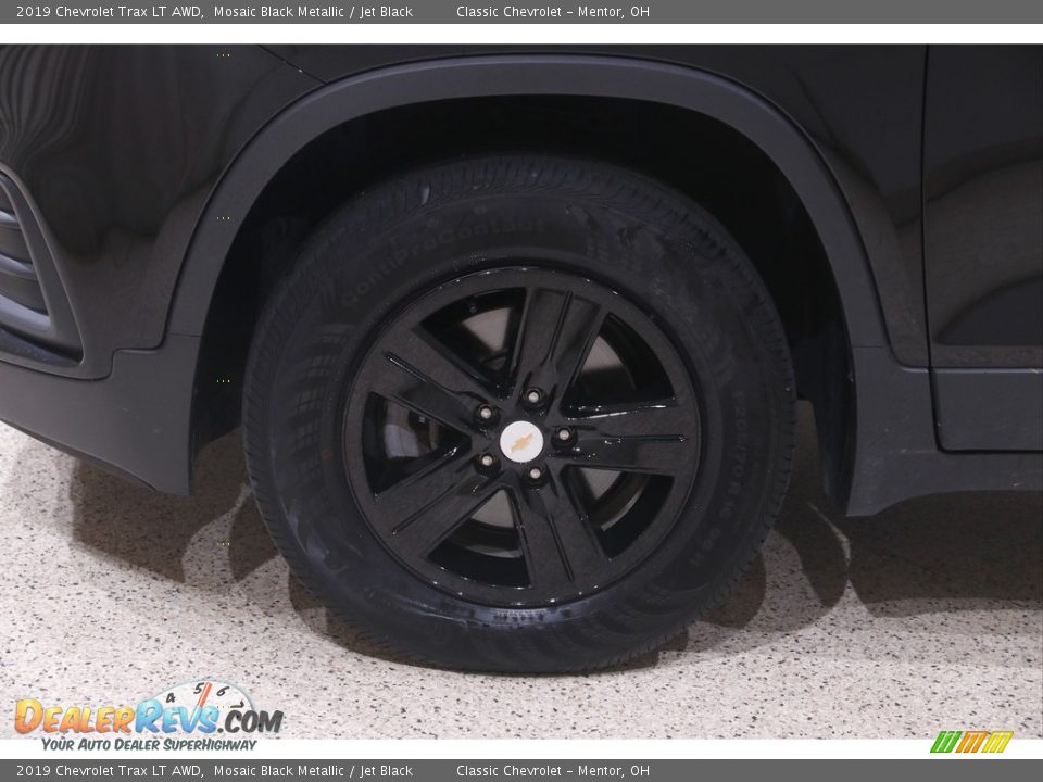 2019 Chevrolet Trax LT AWD Mosaic Black Metallic / Jet Black Photo #19