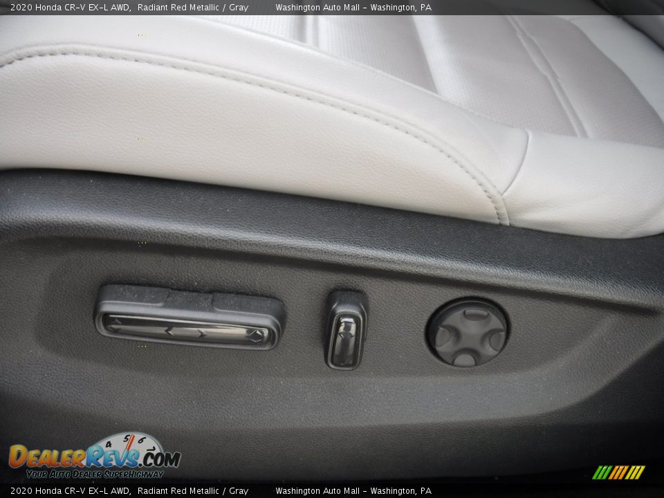 2020 Honda CR-V EX-L AWD Radiant Red Metallic / Gray Photo #26