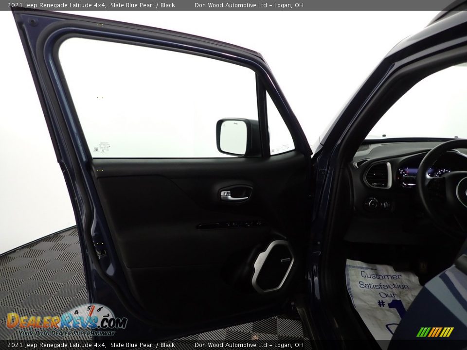 2021 Jeep Renegade Latitude 4x4 Slate Blue Pearl / Black Photo #14