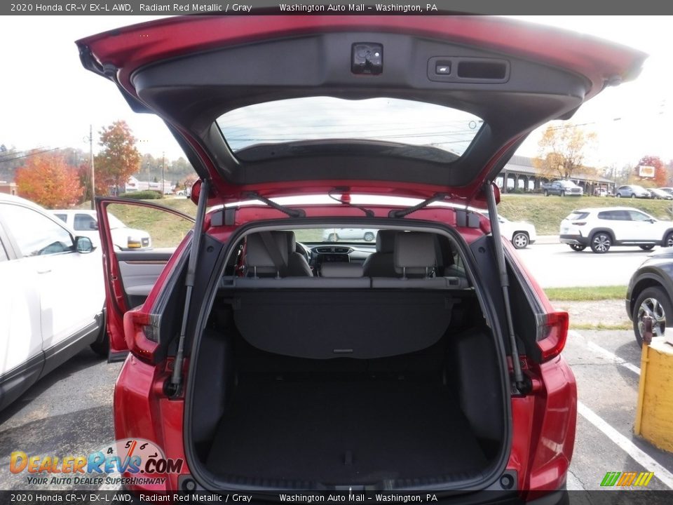 2020 Honda CR-V EX-L AWD Radiant Red Metallic / Gray Photo #28