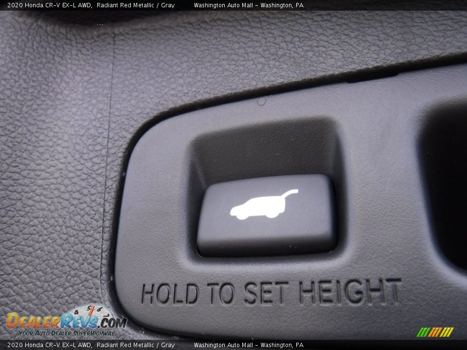 2020 Honda CR-V EX-L AWD Radiant Red Metallic / Gray Photo #29