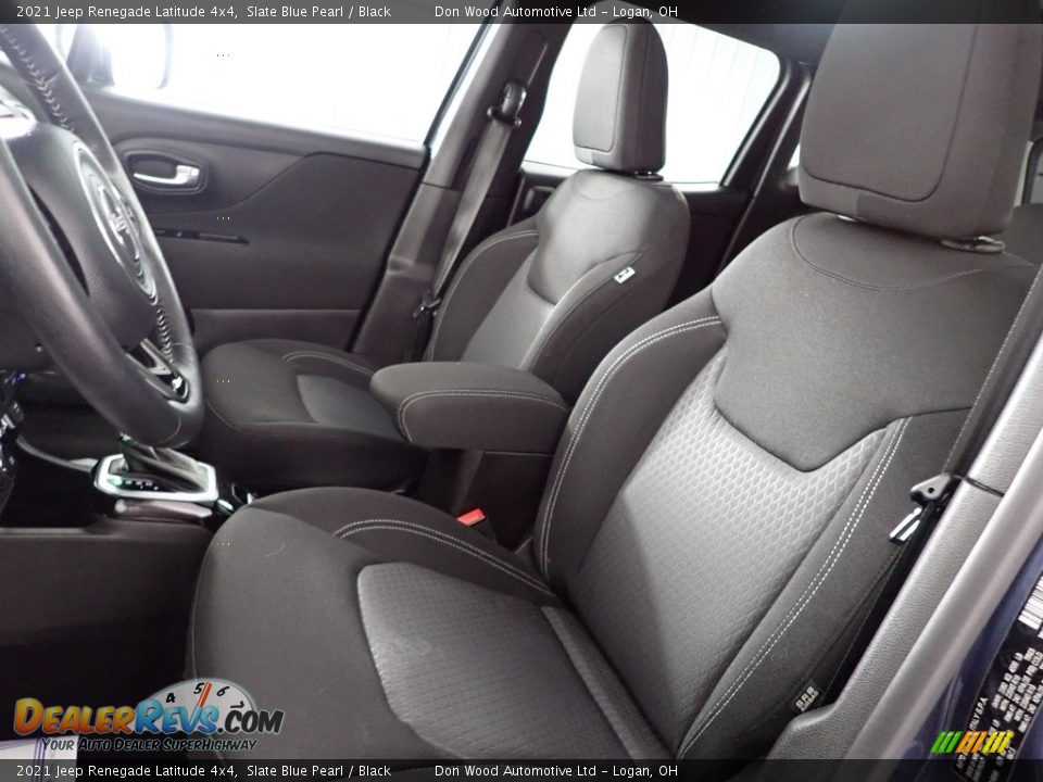 2021 Jeep Renegade Latitude 4x4 Slate Blue Pearl / Black Photo #17