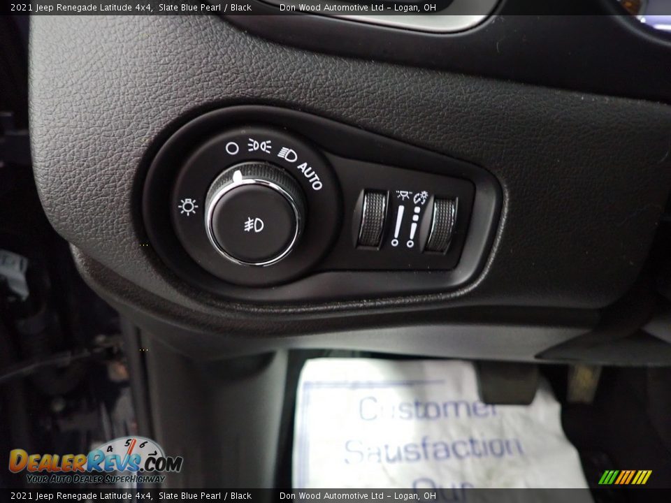 2021 Jeep Renegade Latitude 4x4 Slate Blue Pearl / Black Photo #18