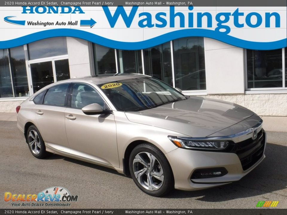 2020 Honda Accord EX Sedan Champagne Frost Pearl / Ivory Photo #1