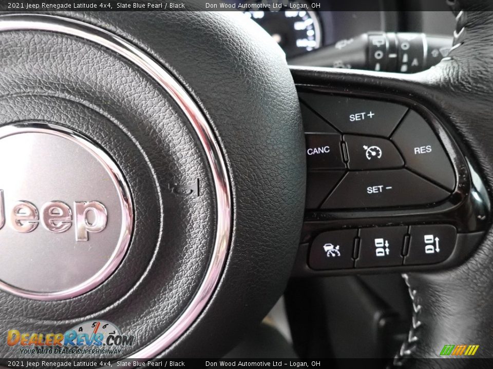 2021 Jeep Renegade Latitude 4x4 Slate Blue Pearl / Black Photo #20