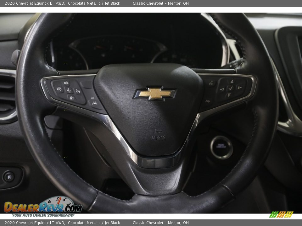 2020 Chevrolet Equinox LT AWD Chocolate Metallic / Jet Black Photo #7