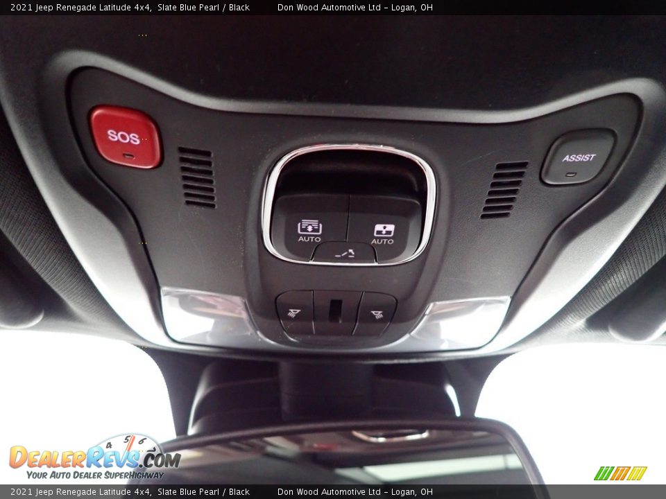 2021 Jeep Renegade Latitude 4x4 Slate Blue Pearl / Black Photo #25