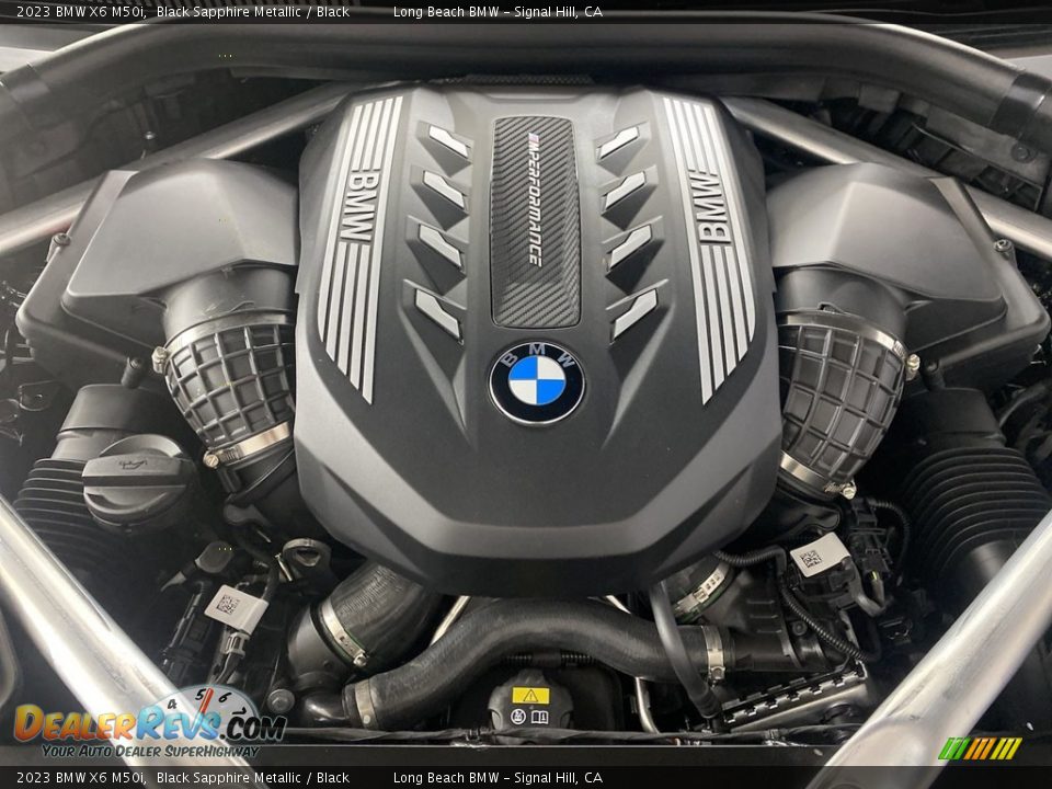 2023 BMW X6 M50i 4.4 Liter M TwinPower Turbocharged DOHC 32-Valve V8 Engine Photo #10