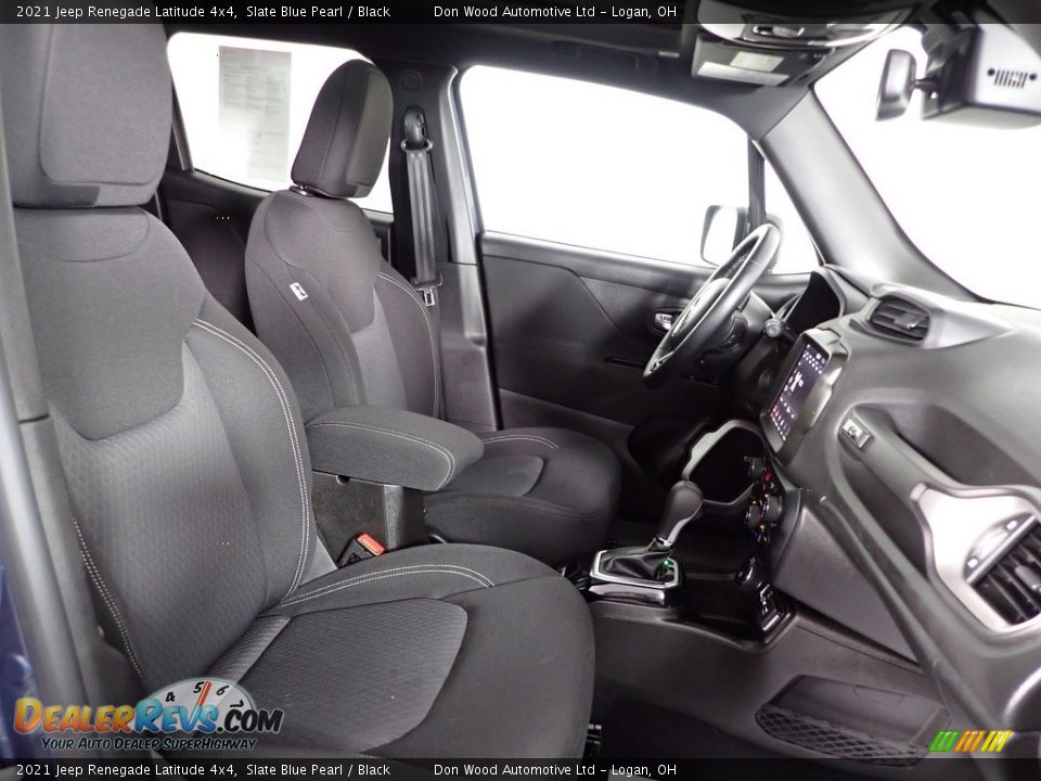 2021 Jeep Renegade Latitude 4x4 Slate Blue Pearl / Black Photo #31