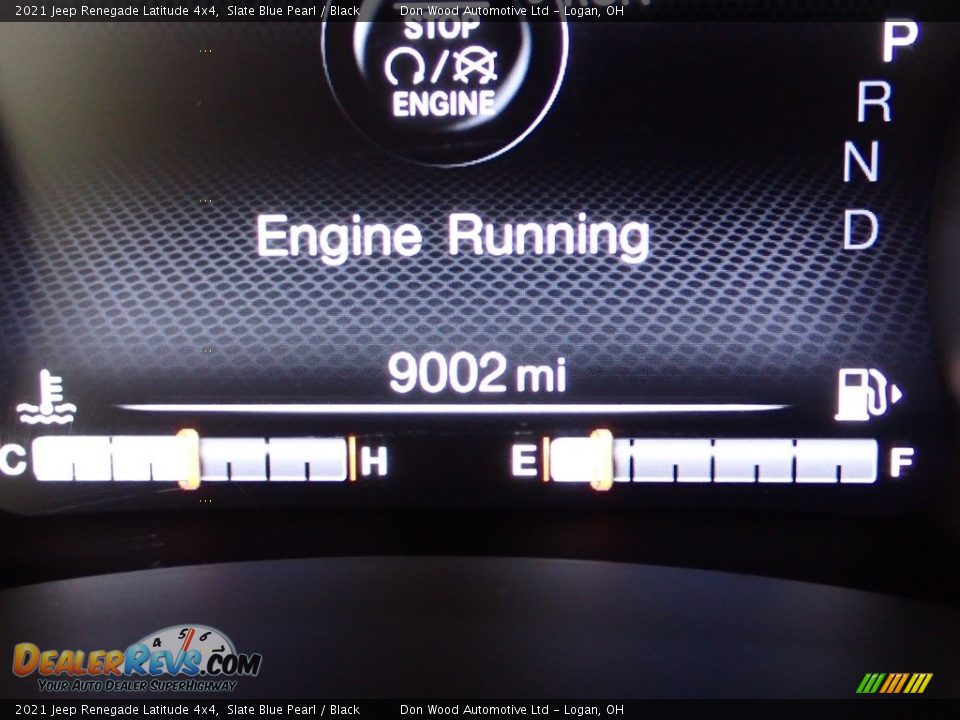 2021 Jeep Renegade Latitude 4x4 Slate Blue Pearl / Black Photo #36