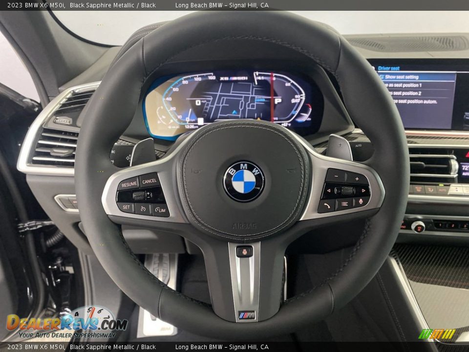 2023 BMW X6 M50i Steering Wheel Photo #15