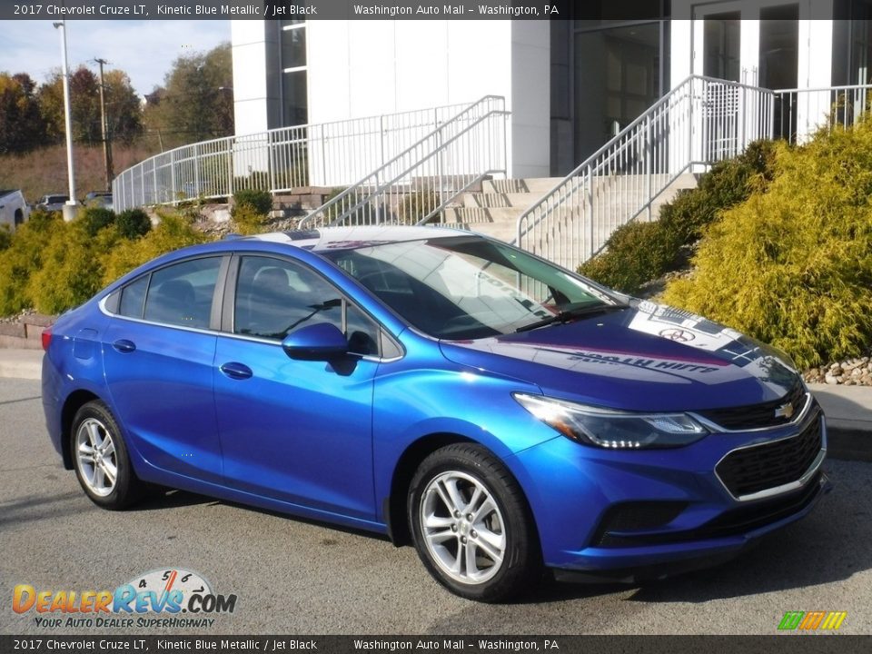 2017 Chevrolet Cruze LT Kinetic Blue Metallic / Jet Black Photo #1