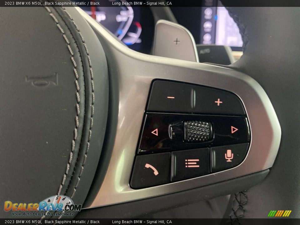 2023 BMW X6 M50i Steering Wheel Photo #17