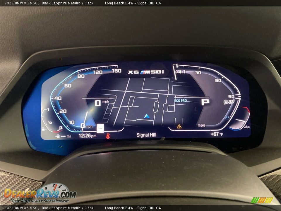Navigation of 2023 BMW X6 M50i Photo #18