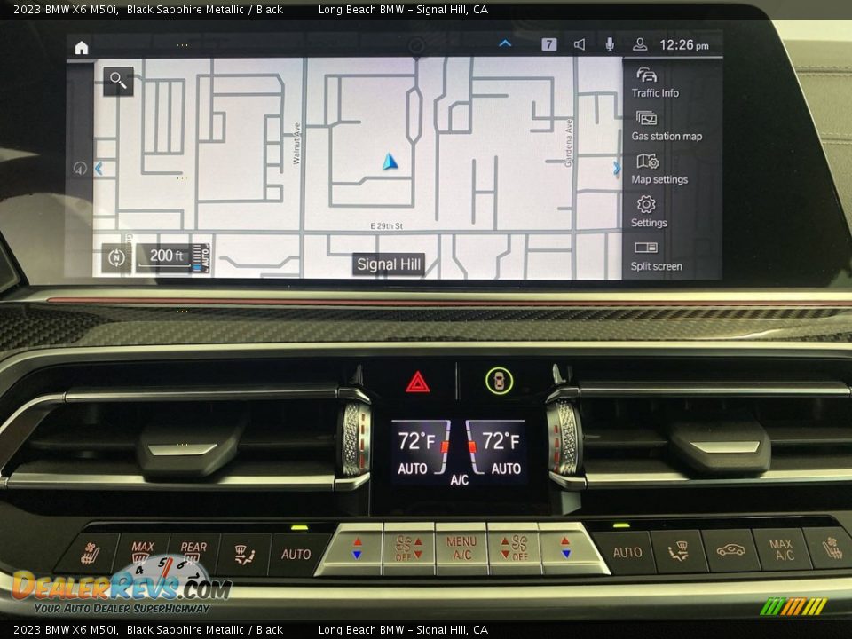 Navigation of 2023 BMW X6 M50i Photo #20