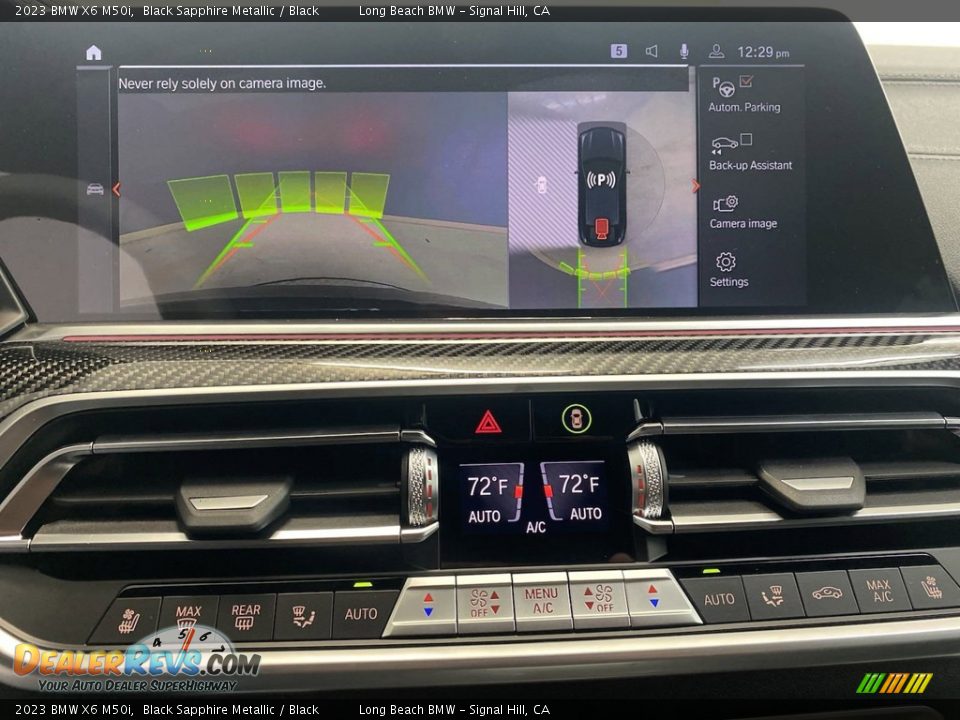 Controls of 2023 BMW X6 M50i Photo #21