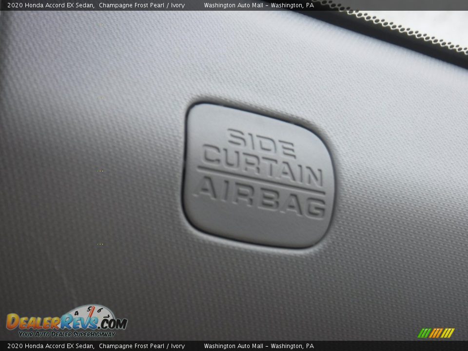 2020 Honda Accord EX Sedan Champagne Frost Pearl / Ivory Photo #29