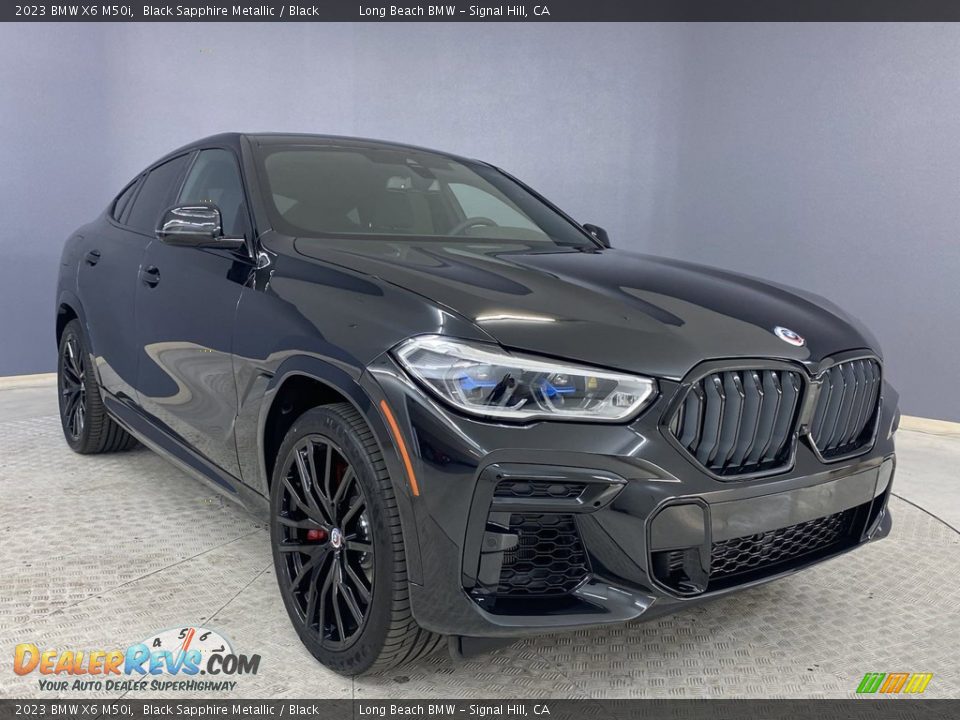 Front 3/4 View of 2023 BMW X6 M50i Photo #27