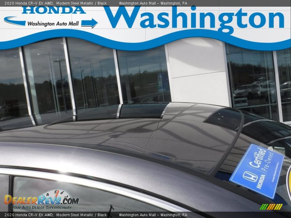 2020 Honda CR-V EX AWD Modern Steel Metallic / Black Photo #3