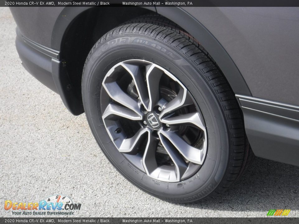 2020 Honda CR-V EX AWD Modern Steel Metallic / Black Photo #4