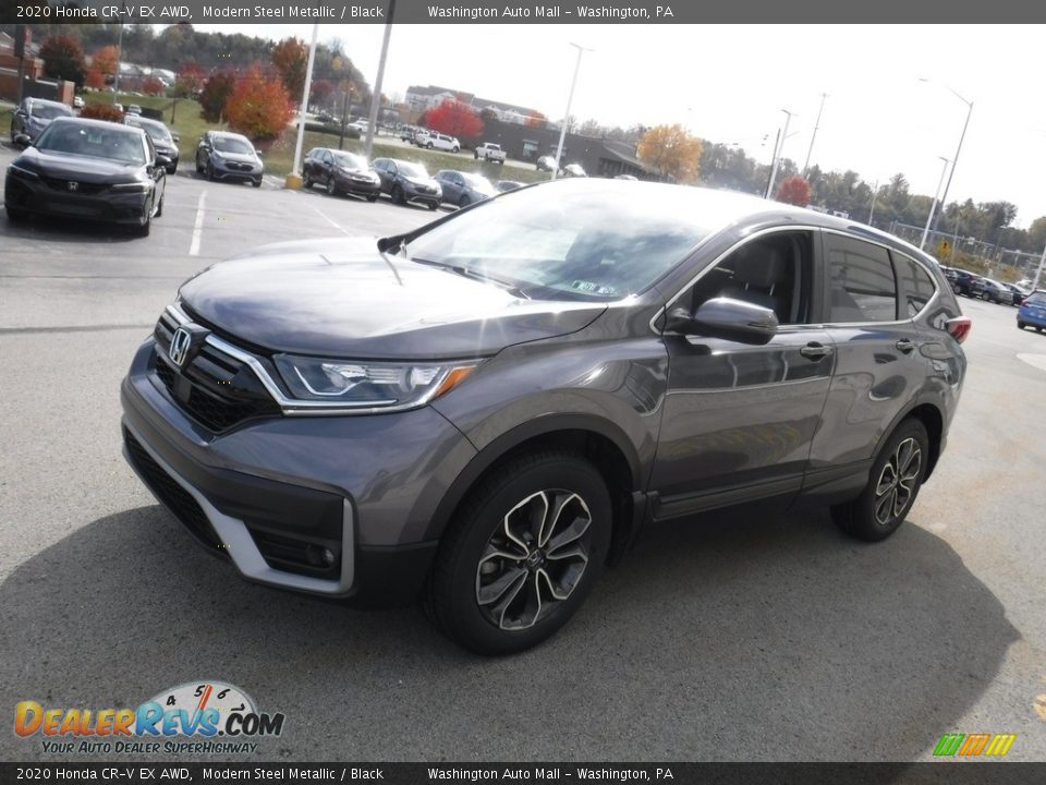 2020 Honda CR-V EX AWD Modern Steel Metallic / Black Photo #6