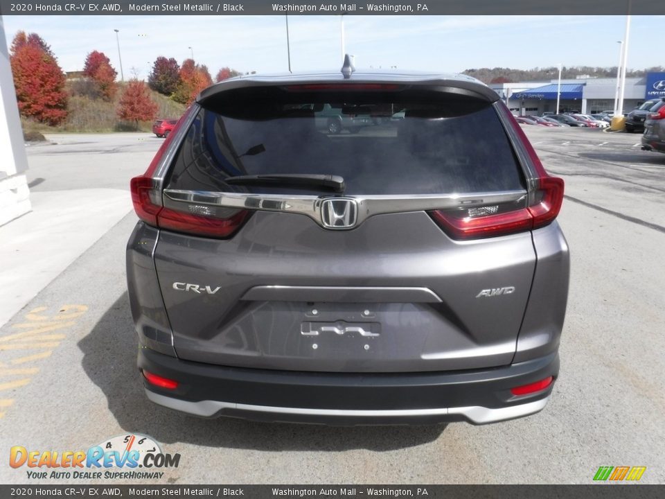 2020 Honda CR-V EX AWD Modern Steel Metallic / Black Photo #9