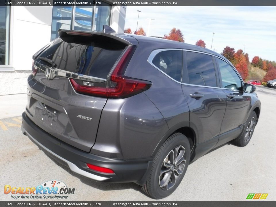 2020 Honda CR-V EX AWD Modern Steel Metallic / Black Photo #10