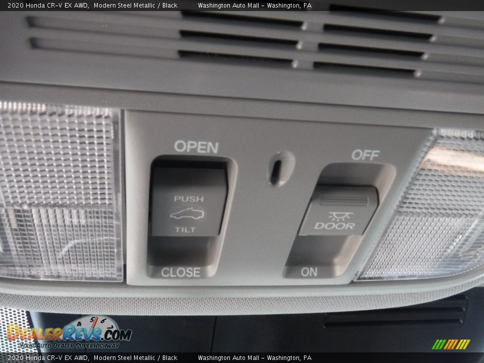 2020 Honda CR-V EX AWD Modern Steel Metallic / Black Photo #25