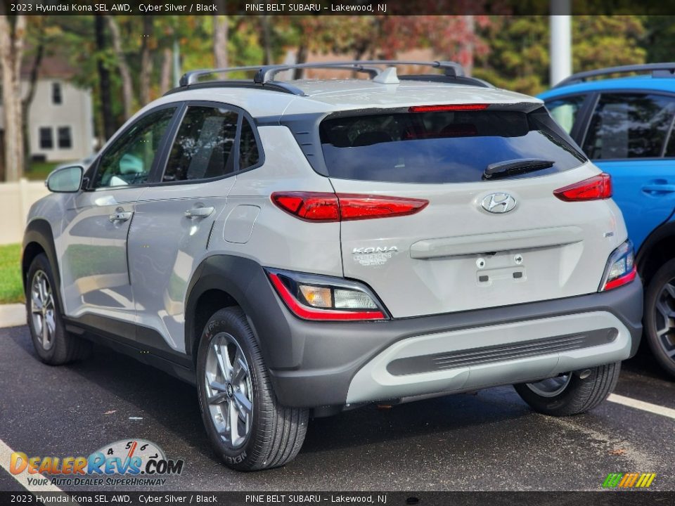 2023 Hyundai Kona SEL AWD Cyber Silver / Black Photo #10