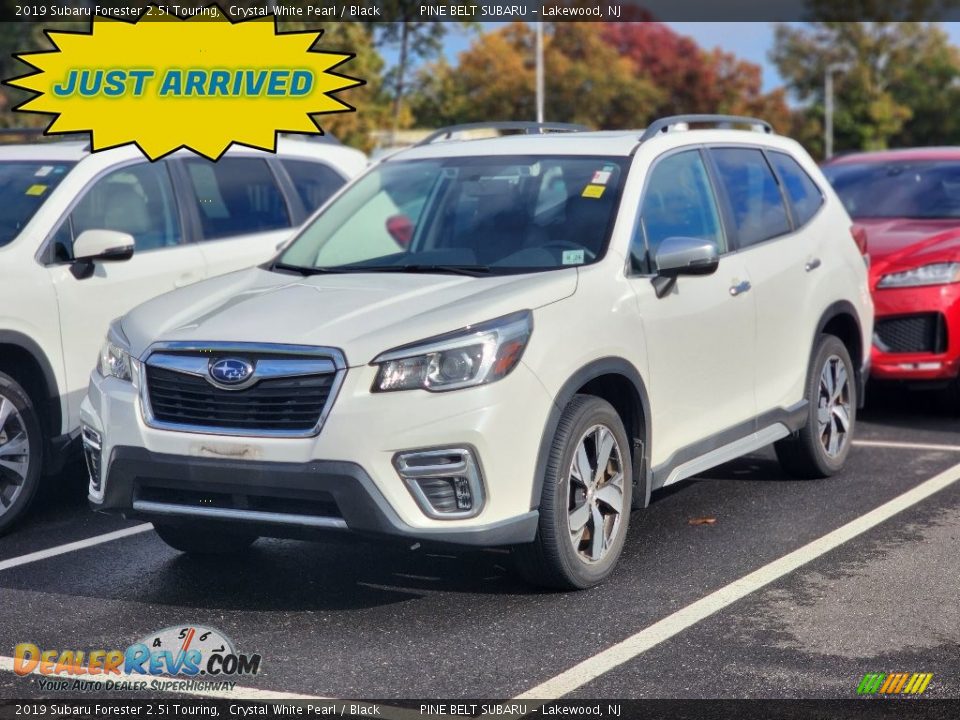 2019 Subaru Forester 2.5i Touring Crystal White Pearl / Black Photo #1