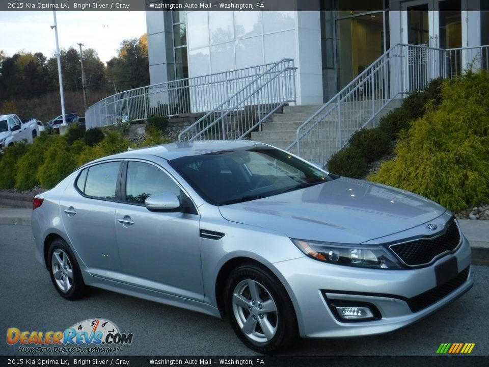 2015 Kia Optima LX Bright Silver / Gray Photo #1