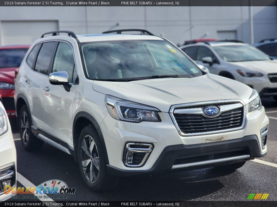 2019 Subaru Forester 2.5i Touring Crystal White Pearl / Black Photo #4