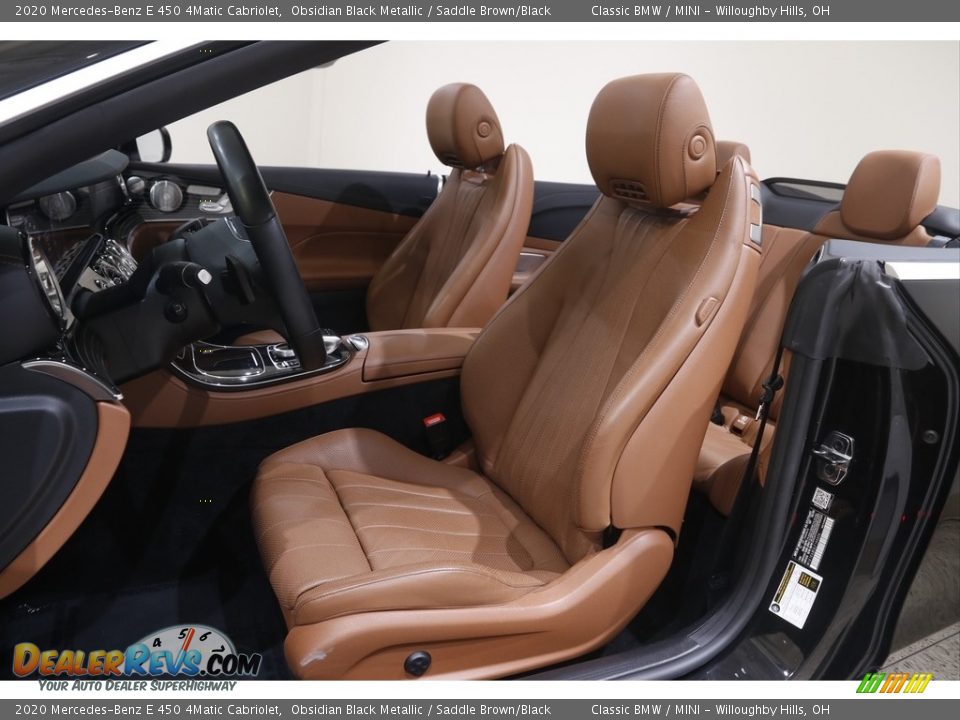 Front Seat of 2020 Mercedes-Benz E 450 4Matic Cabriolet Photo #7
