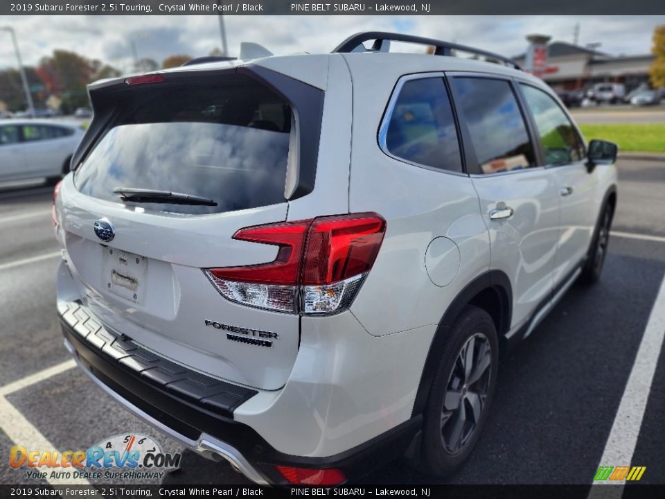 2019 Subaru Forester 2.5i Touring Crystal White Pearl / Black Photo #6