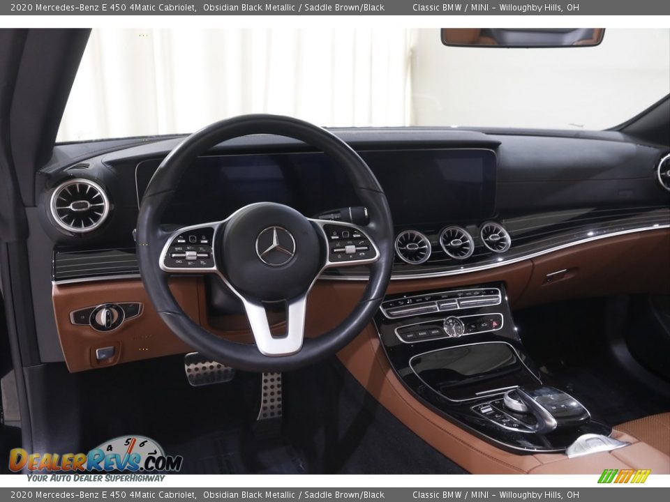Dashboard of 2020 Mercedes-Benz E 450 4Matic Cabriolet Photo #8