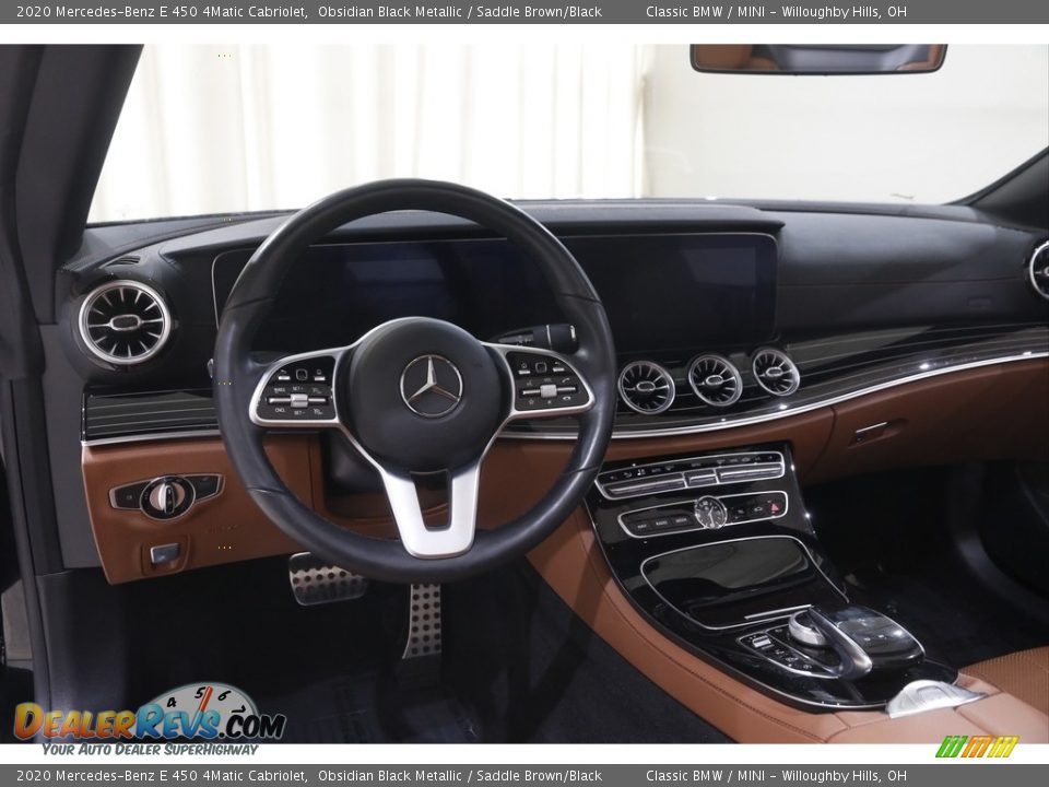 Dashboard of 2020 Mercedes-Benz E 450 4Matic Cabriolet Photo #8