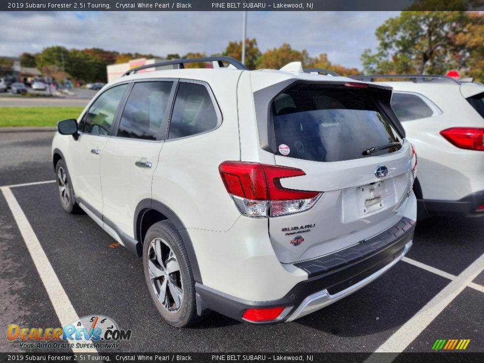 2019 Subaru Forester 2.5i Touring Crystal White Pearl / Black Photo #7