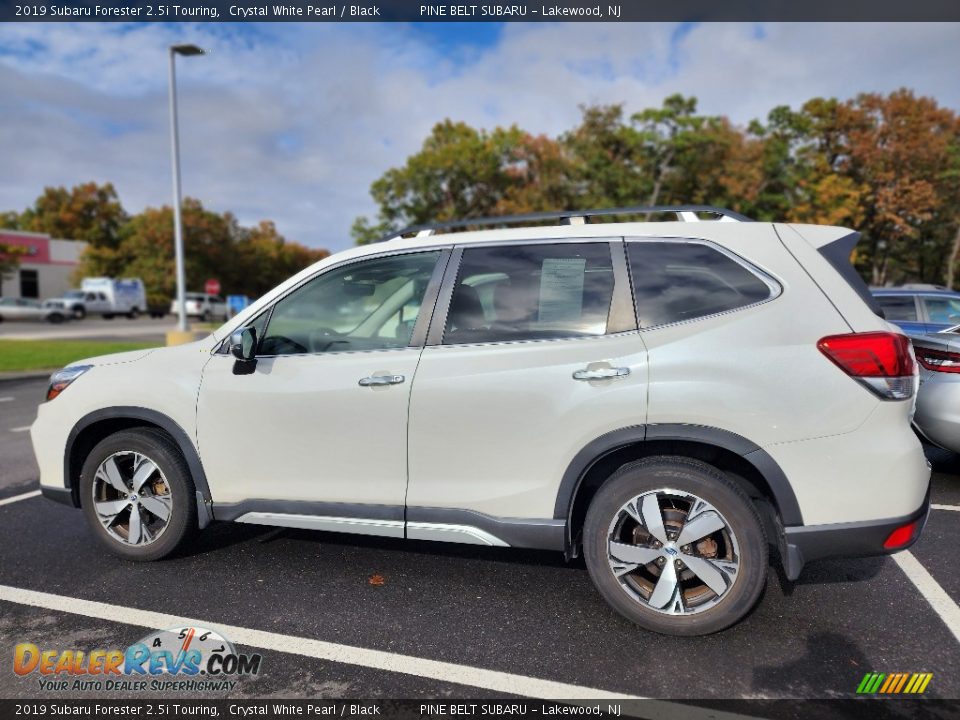 2019 Subaru Forester 2.5i Touring Crystal White Pearl / Black Photo #8