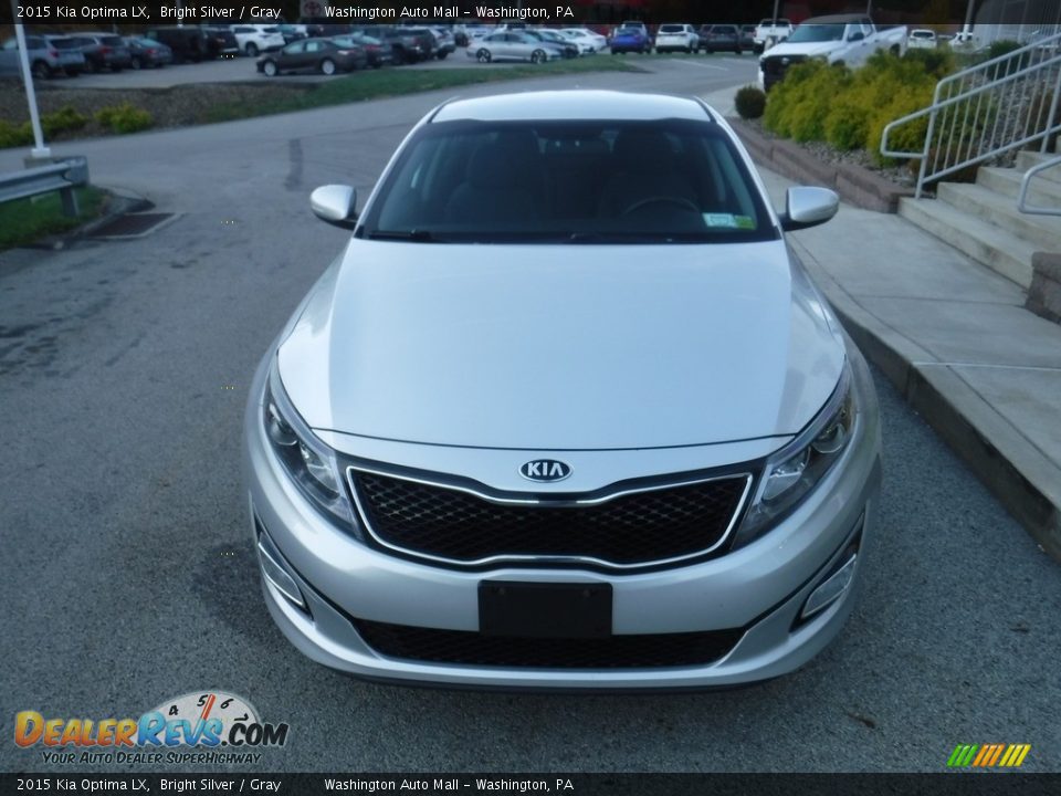 2015 Kia Optima LX Bright Silver / Gray Photo #9