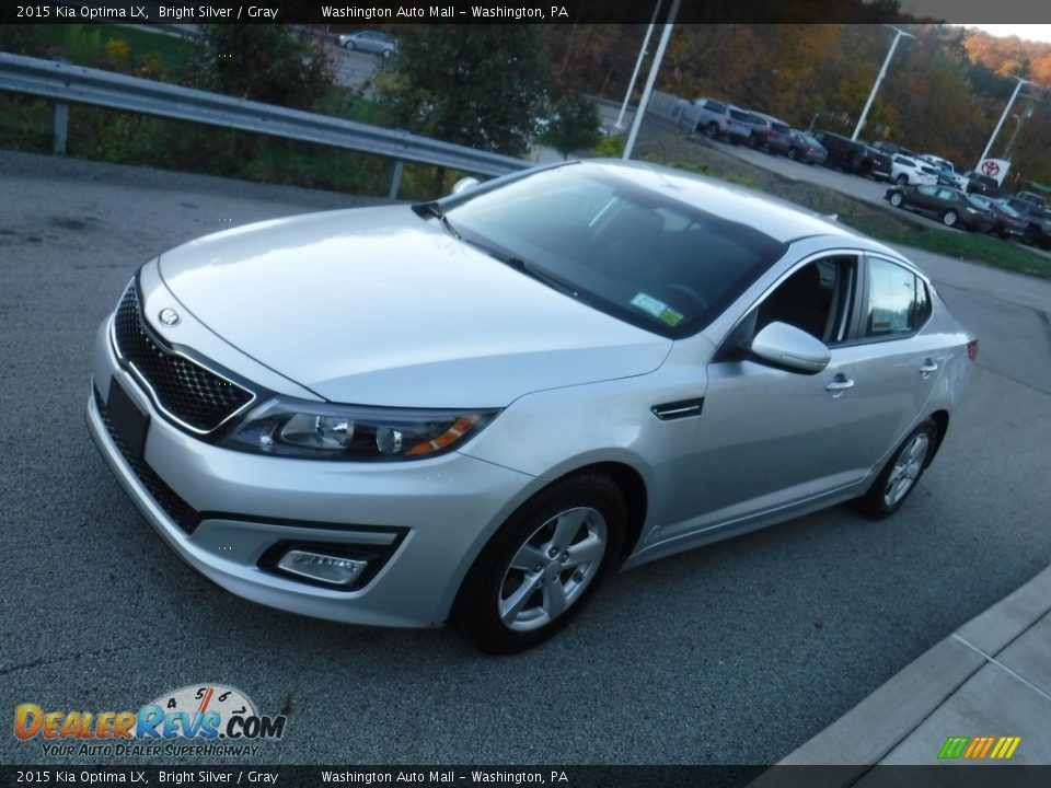 2015 Kia Optima LX Bright Silver / Gray Photo #10