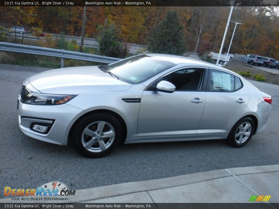 2015 Kia Optima LX Bright Silver / Gray Photo #11