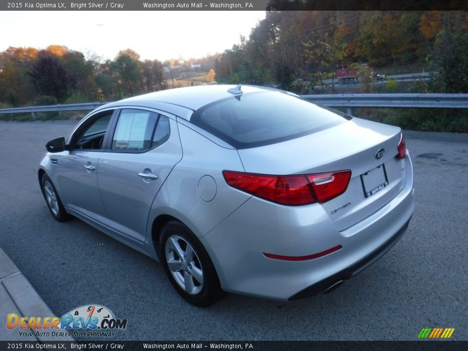 2015 Kia Optima LX Bright Silver / Gray Photo #12