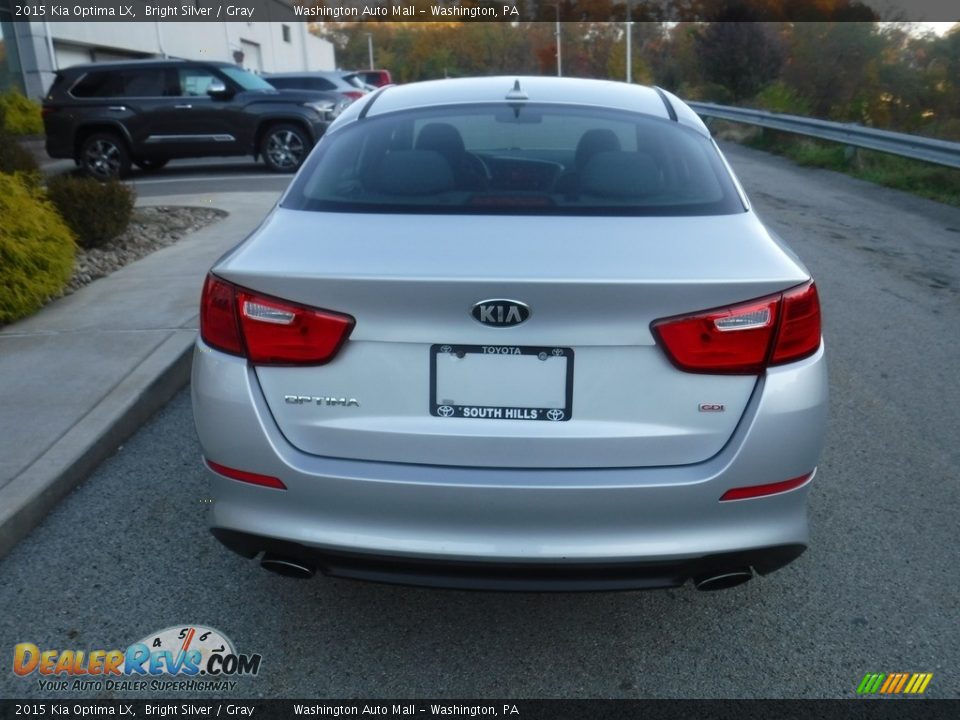 2015 Kia Optima LX Bright Silver / Gray Photo #13